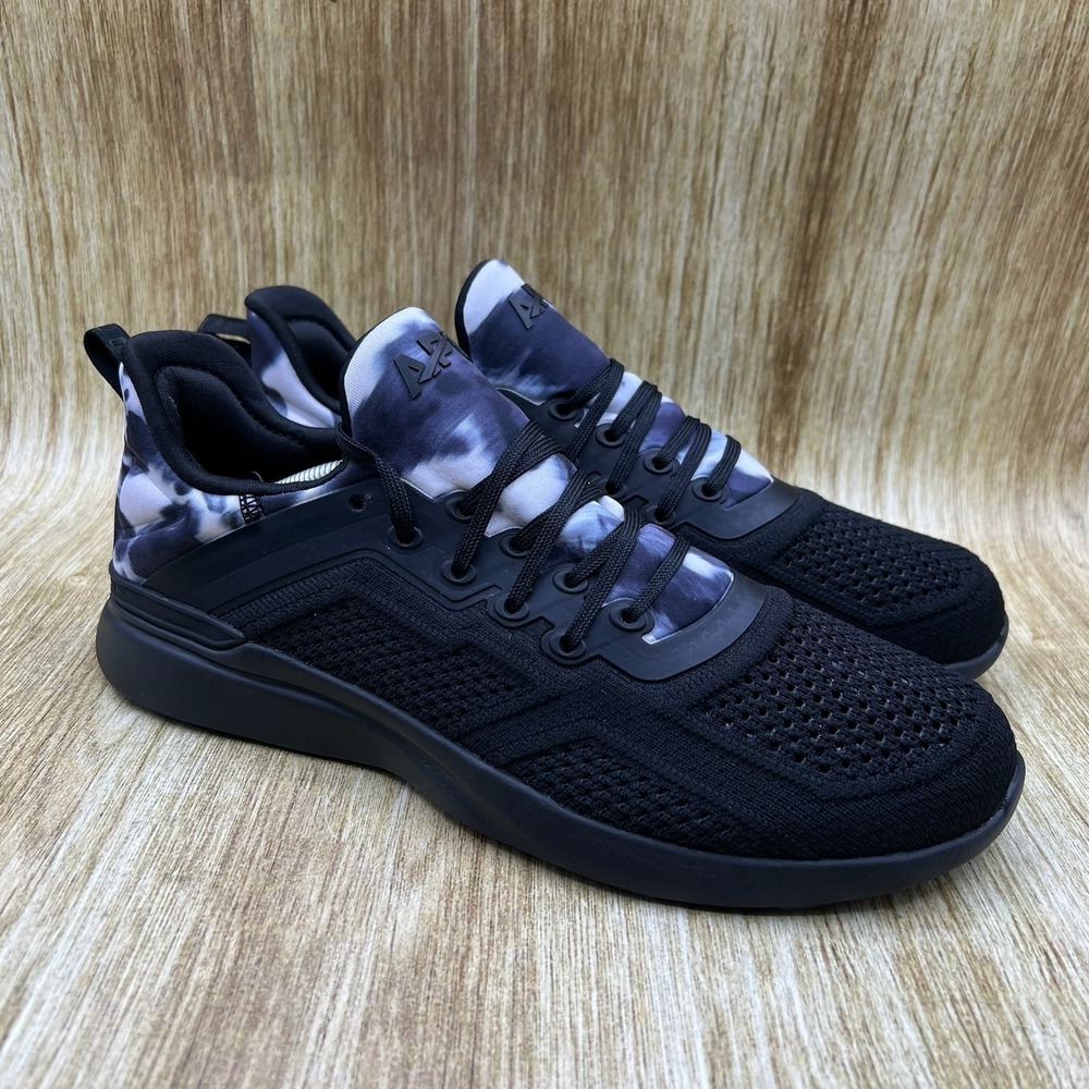 APL Techloom Tracer Women's Size 9.5 Running Shoes Black Tie Dye Sneakers NEW